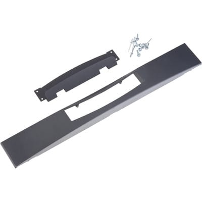 Frontblende, schwarz, flach 176-051