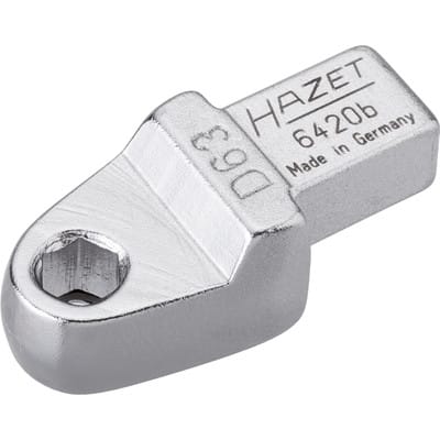 Einsteck-Halter für Bits 6420B, Vierkant 9 x 12mm, 1/4" Sechskant