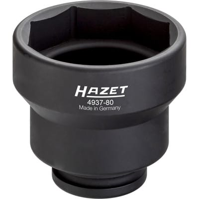 Nfz Achsmutter-Steckschlüssel 4937-80, Vierkant hohl 20mm (3/4")