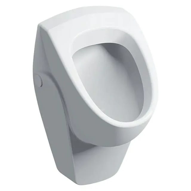 Renova Urinal, Zulauf von hinten