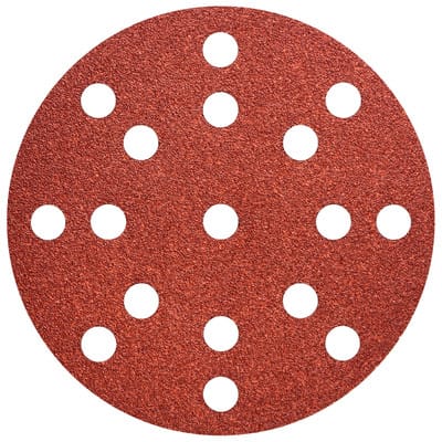 50 Haftschleifblätter 125mm, P120, Holz + Metall, "multi-hole" (626852000)