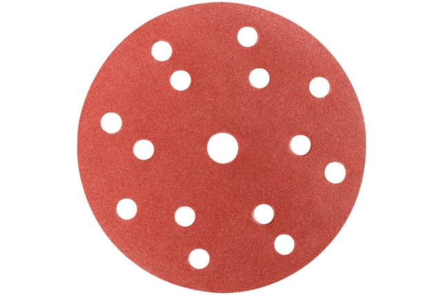 50 Haftschleifblätter 150mm, P120, Holz + Metall, "multi-hole" (626678000)