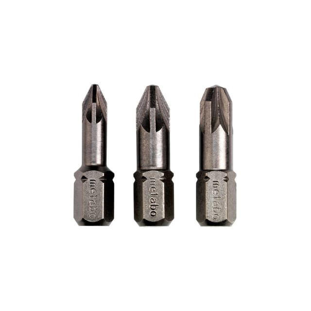 3 Bits Pozidriv PZ 1/ 2 / 3 Torsion (628538000)