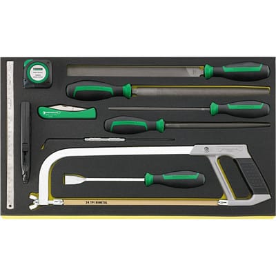 Werkzeug in TCS Nr.TCS 12025-13110/11 3/3-Teilung 11-teilig