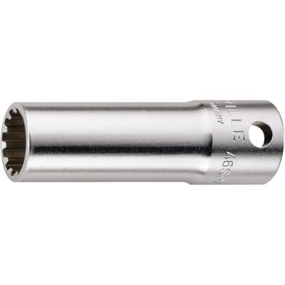 3/8" (10mm) Steckschlüsseleinsatz Spline SW.3/8" L.54mm