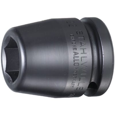 3/4" (20mm) IMPACT-Steckschlüsseleinsatz SW.19mm L.48mm