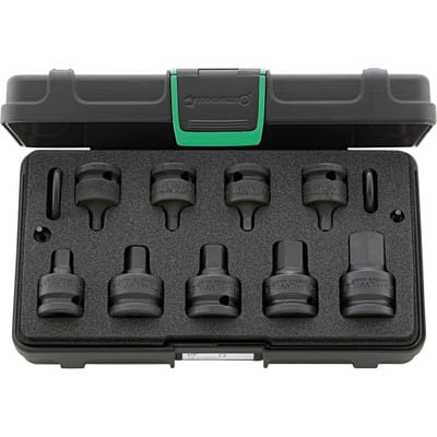 1/2" (12,5mm) IMPACT-Satz INHEX-Einsatz 13-teilig