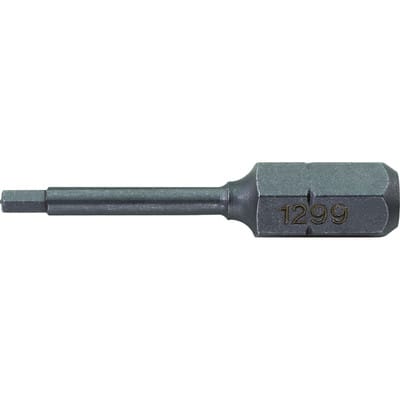 Bit-Schraubendrehereinsatz 2mm Außen-6kant nullmm L.34mm