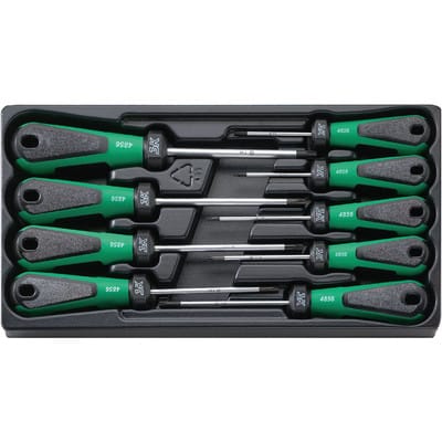 TORX®-Schraubendrehersatz 3K DRALL® 9-teilig