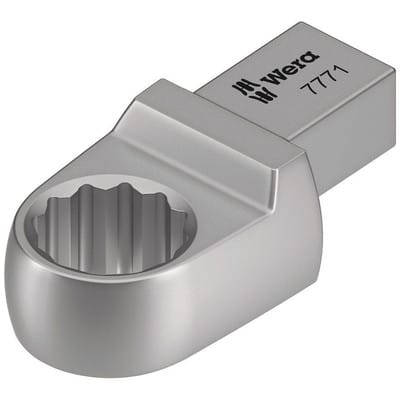 Einsteck-Ringschlüssel 7771 Außenvierkant 9 x 12mm SW 12mm