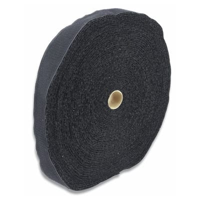Klett-Kabelbinder 30mm x 25m schwarz