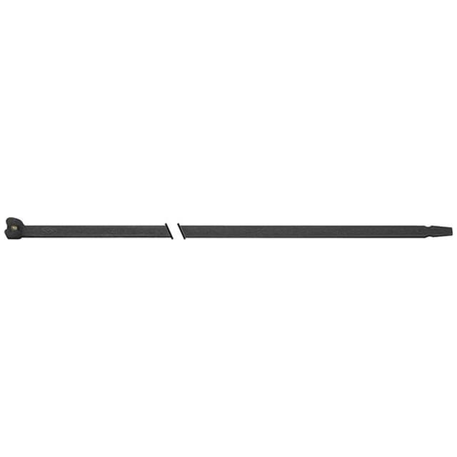 Kabelbinder Stahlnasenverschluss, 4,5 x 360mm, schwarz, 100 Stück