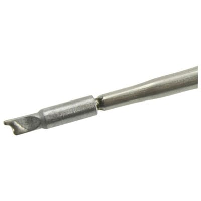 Lötspitze Serie C210, Sonderform, C210028/ø1,0mm, Hohlkehle, abgeschrägt