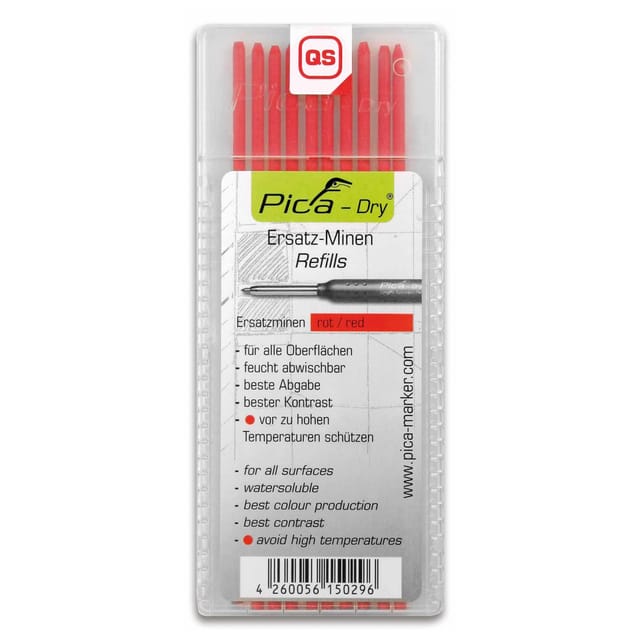 10er Pack Ersatzminen Rot zu 212151