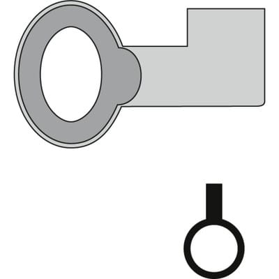 Mehrschlüssel für Vorhangschloss 466RM/SKW/40
