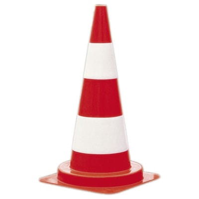 Verkehrsleitkegel tagesleuchtend, 500mm