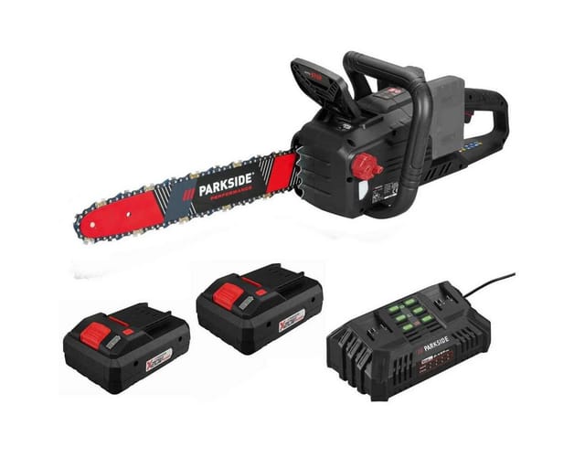 Parkside Performance 40v Kettensäge Ppksa 40 Li C3 Mit Smart Akku 4.0 Ah Und Ladegerät