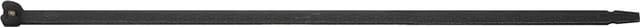 Kabelbinder Stahlnasenverschluss, 4,5 x 186mm, schwarz, 100 Stück