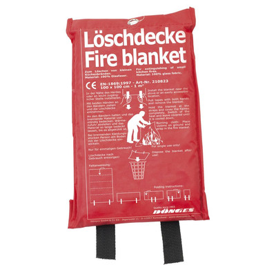 Löschdecke EN 1869, 1.000 x 1.000mm