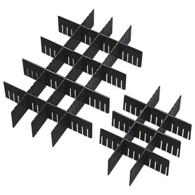 Leitfähige Schlitztrennwände, ESD, 355 x 180mm, 400 x 300/600 x 400mm