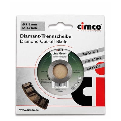 Diamant-Trennscheibe Basalt Bordstein Durchmesser 115
