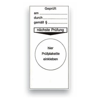 Grundplaketten 92 x 40mm