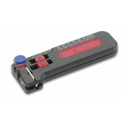 Präzisions-Abisolierer PWS, Plus, blauer Druckknopf 0,30, 1,00mm Ø28mm
