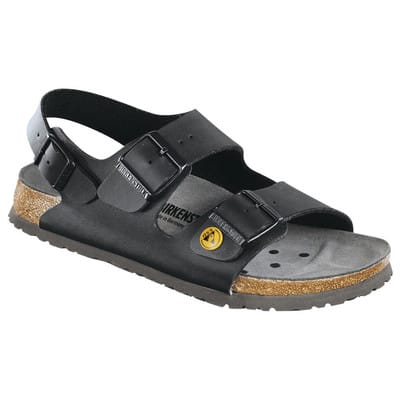 ESD-Sandale Milano, Größe 41, schwarz, schmal