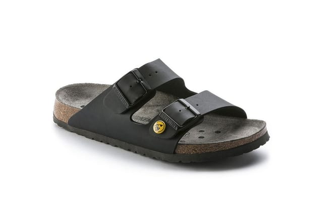 ESD-Sandale Arizona, Größe 38, schwarz, normal