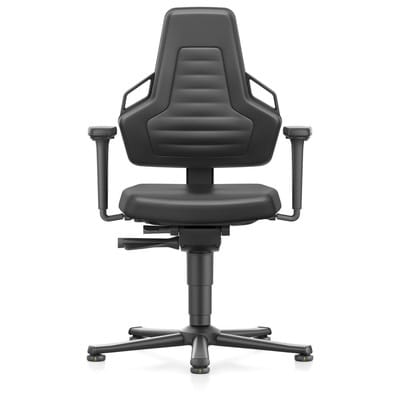 Drehstuhl NEXXIT 1, mit Gleiter, ESD, Stoff Duotec ESD