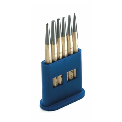 Durchtreibersatz mit Körner, Körner 120 x 10mm, Inhalt 1-5mm Durchmesser