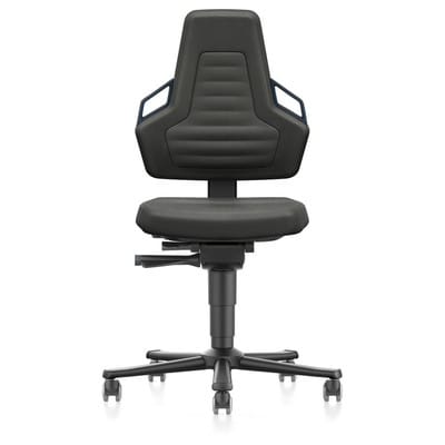 Drehstuhl NEXXIT 2, mit Rollen, ESD, Stoff Duotec ESD