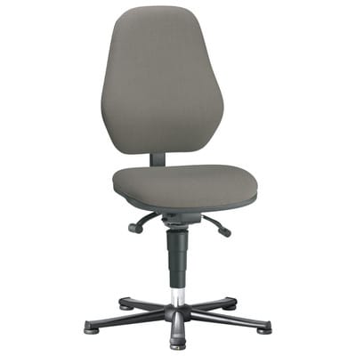 Drehstuhl Basic 1 mit Gleiter, ESD, schwarz, Synchrontechnik