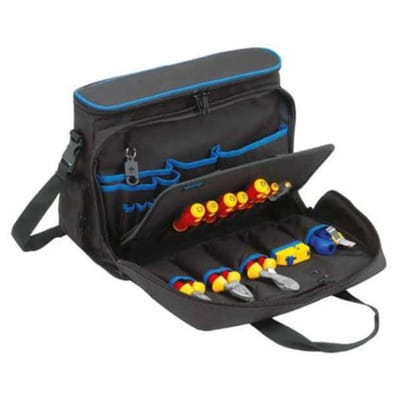 Werkzeugtasche aus Nylon mit Laptopfach, 440 x 200 x 330mm
