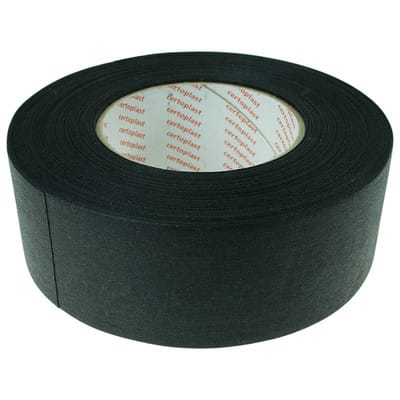Gewebeklebeband, schwarz, 50mm x 50 m