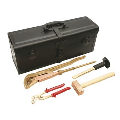 Werkzeugtasche aus Rindleder, 610 x 230 x 180mm