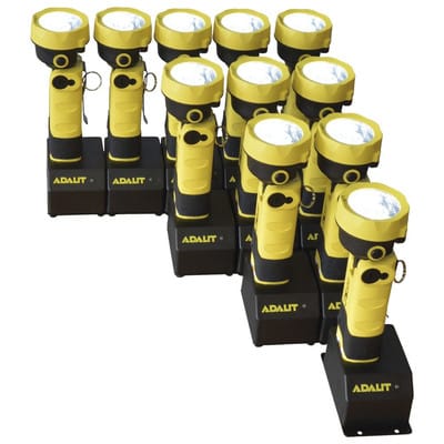 Ladestation für L-3000, Anzahl Ladeplätze 3, 12/24 V
