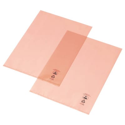 Dokumentenhülle Permastat, ESD, rosa, ohne Lochrand