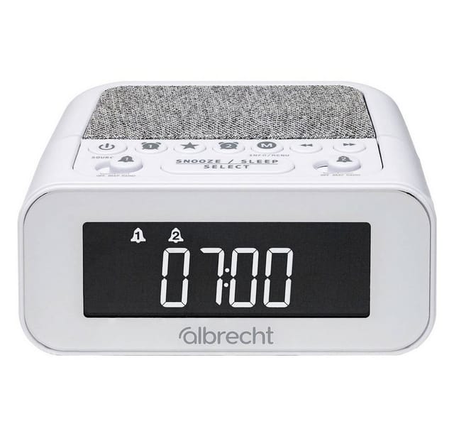 Albrecht Dr 451 Radiowecker Dab+, Ukw Weiß