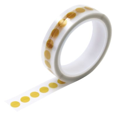 Kapton-Klebepunkte, 4mm, Rolle mit 1.000 Aufklebern