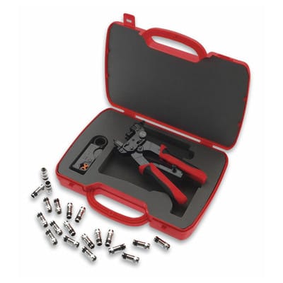 Werkzeugset F-Kompressionsstecker