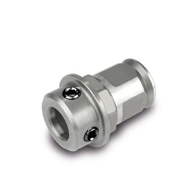 Adapter mit QuickIN MAX- / Weldon 32-Aufnahme, Abtrieb 3/4" Weldon