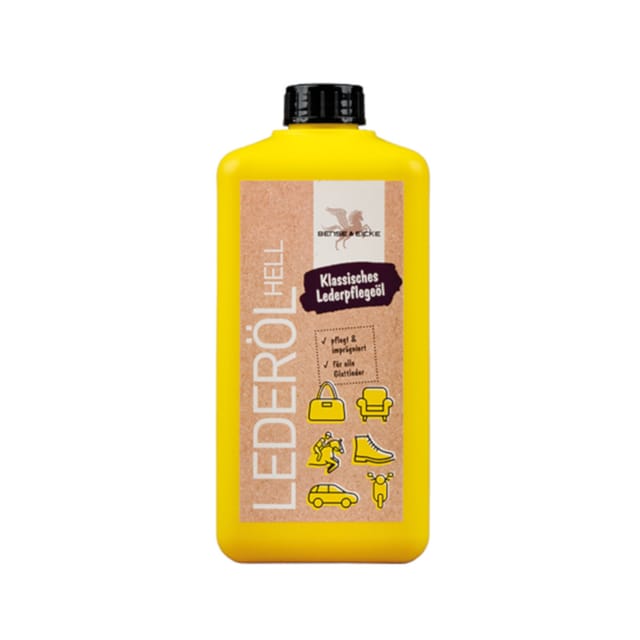 B & E Lederöl - Hell - 500 Ml