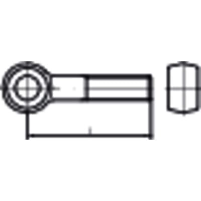 Augenschrauben DIN 444 Form B Messing M16 x 140mm