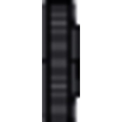 Rändelmutter niedrige Form, DIN 467 Stahl blank M 8