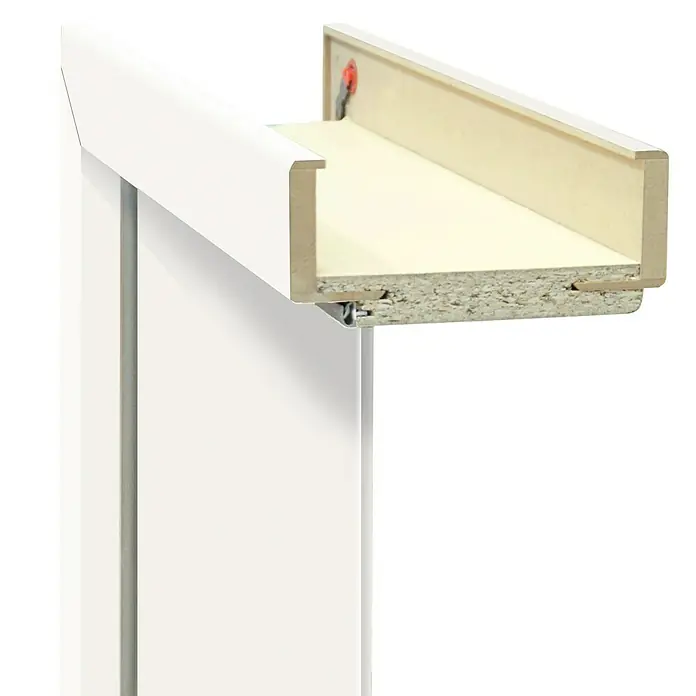 Classen PL Türzarge (860 x 1.985 mm, Wandstärke: 280 mm, DIN Anschlag: Rechts, Monari Weiß)