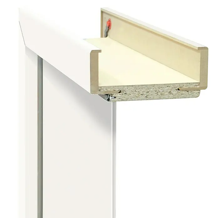 Classen PL Türzarge (860 x 1.985 mm, Wandstärke: 260 mm, DIN Anschlag: Links, Monari Weiß)