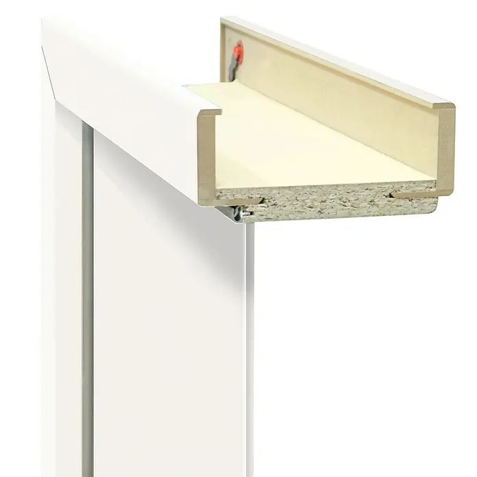 Classen PL Türzarge (735 x 1.985 mm, Wandstärke: 200 mm, DIN Anschlag: Links, Monari Weiß)