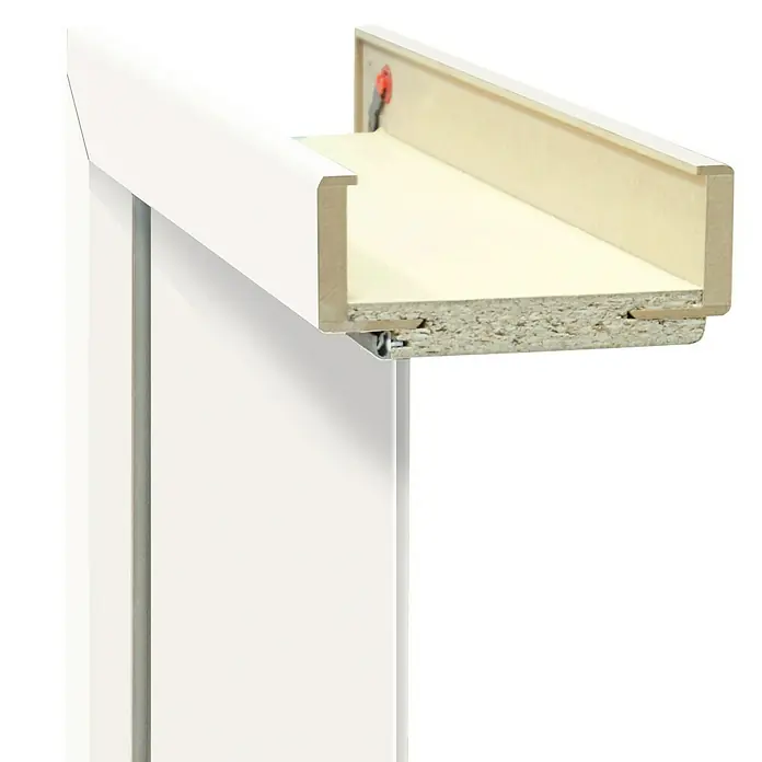 Classen PL Türzarge (735 x 1.985 mm, Wandstärke: 200 mm, DIN Anschlag: Rechts, Monari Weiß)