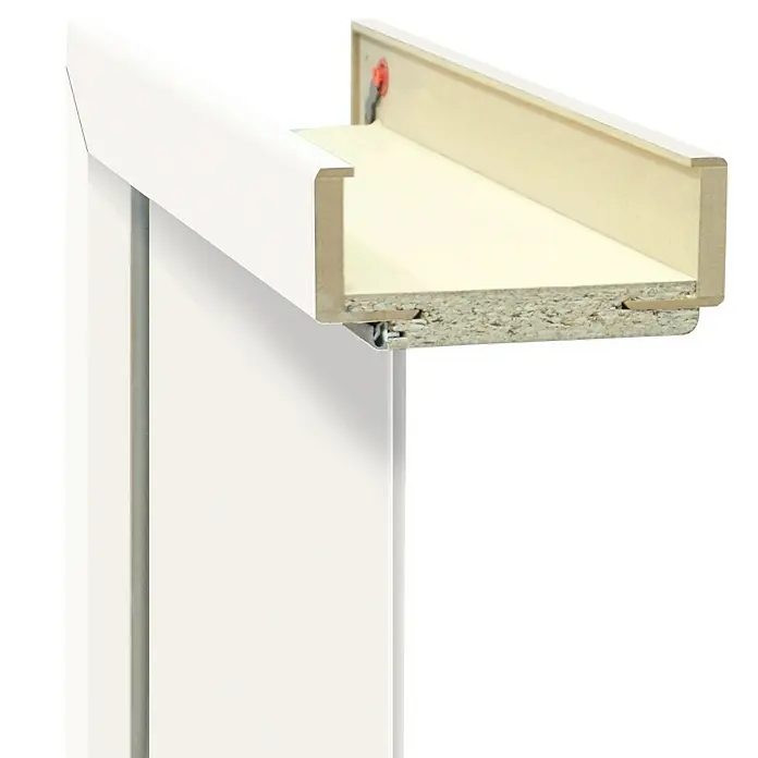 Classen PL Türzarge (860 x 1.985 mm, Wandstärke: 220 mm, DIN Anschlag: Rechts, Monari Weiß)
